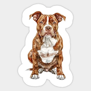 American Staffordshire Terrier Sticker